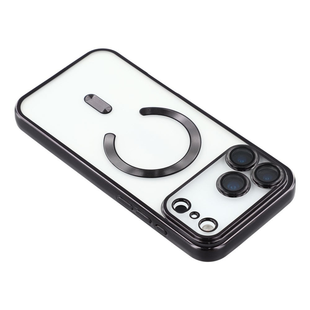 Lens Glass + Magsafe Case for Iphone 17 Pro Max 16 Pro 16E 15 plus 14 13 12 SE 7