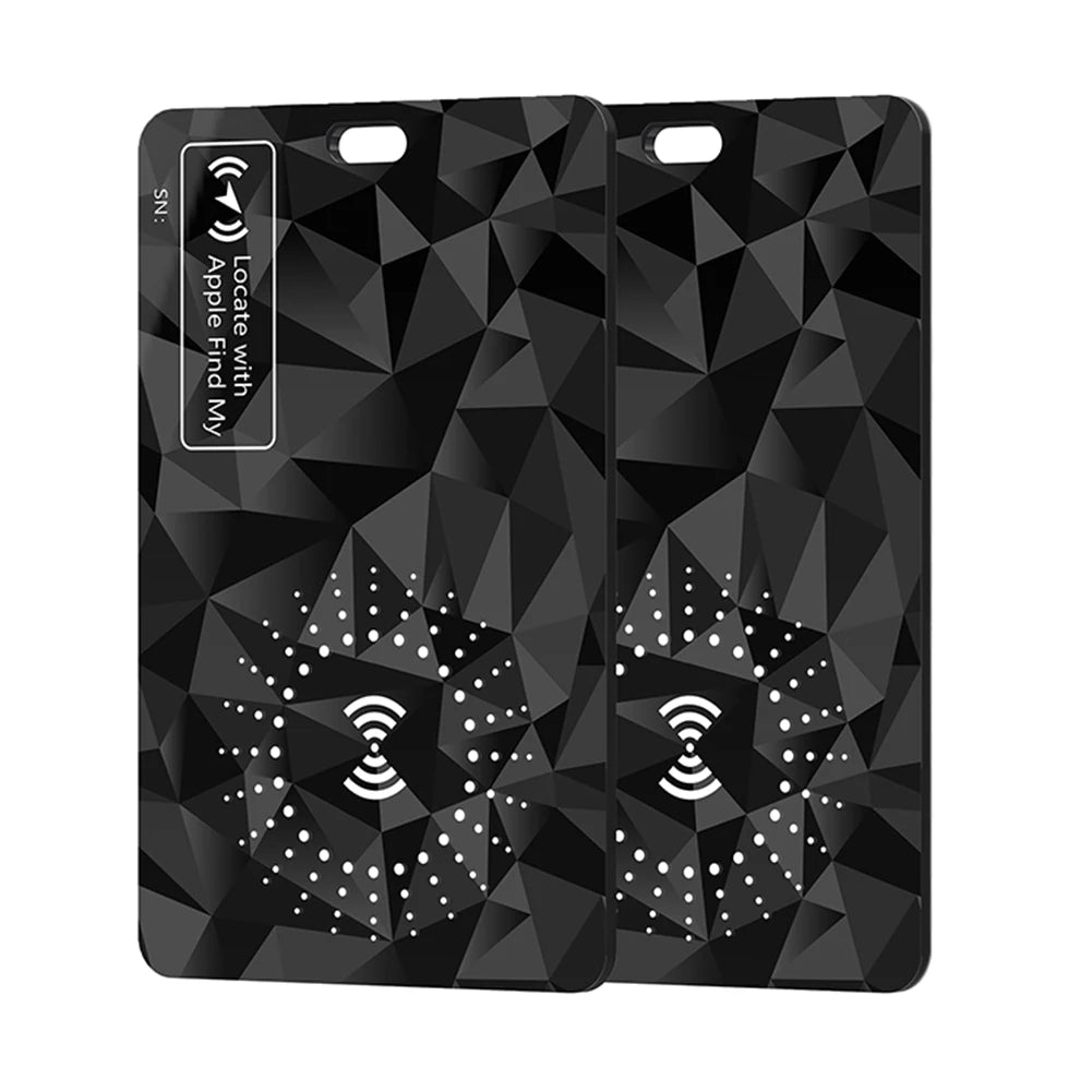 Wallet Tracker Card Wireless Charging Works for Apple Find My Ultra Thin Tracker Wallet Anti-Loss Card Keys Suitcase Bag Locator