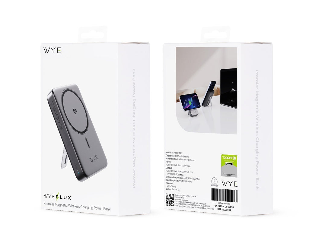 Premier Magnetic Wireless Charging Power Bank