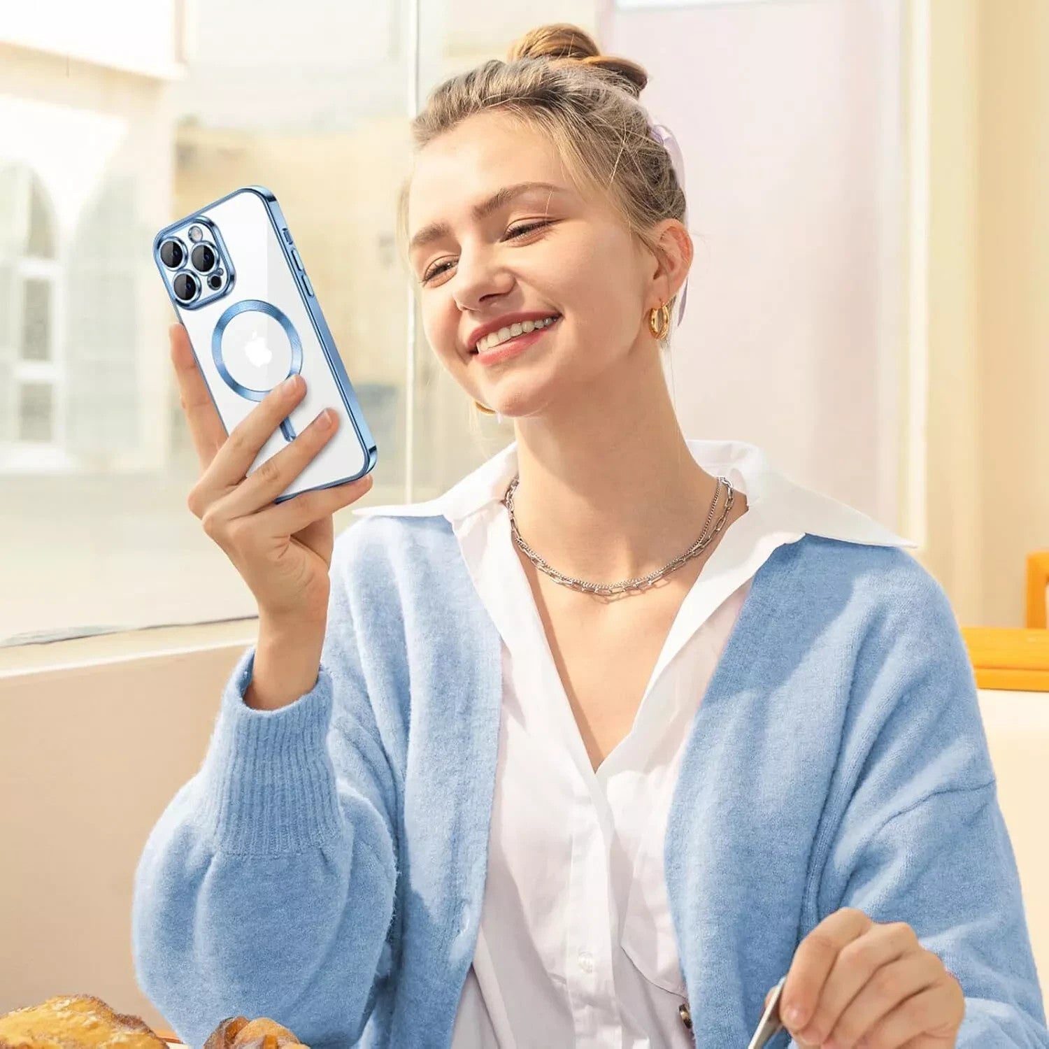 Lens Glass + Magsafe Case for Iphone 17 Pro Max 16 Pro 16E 15 plus 14 13 12 SE 7