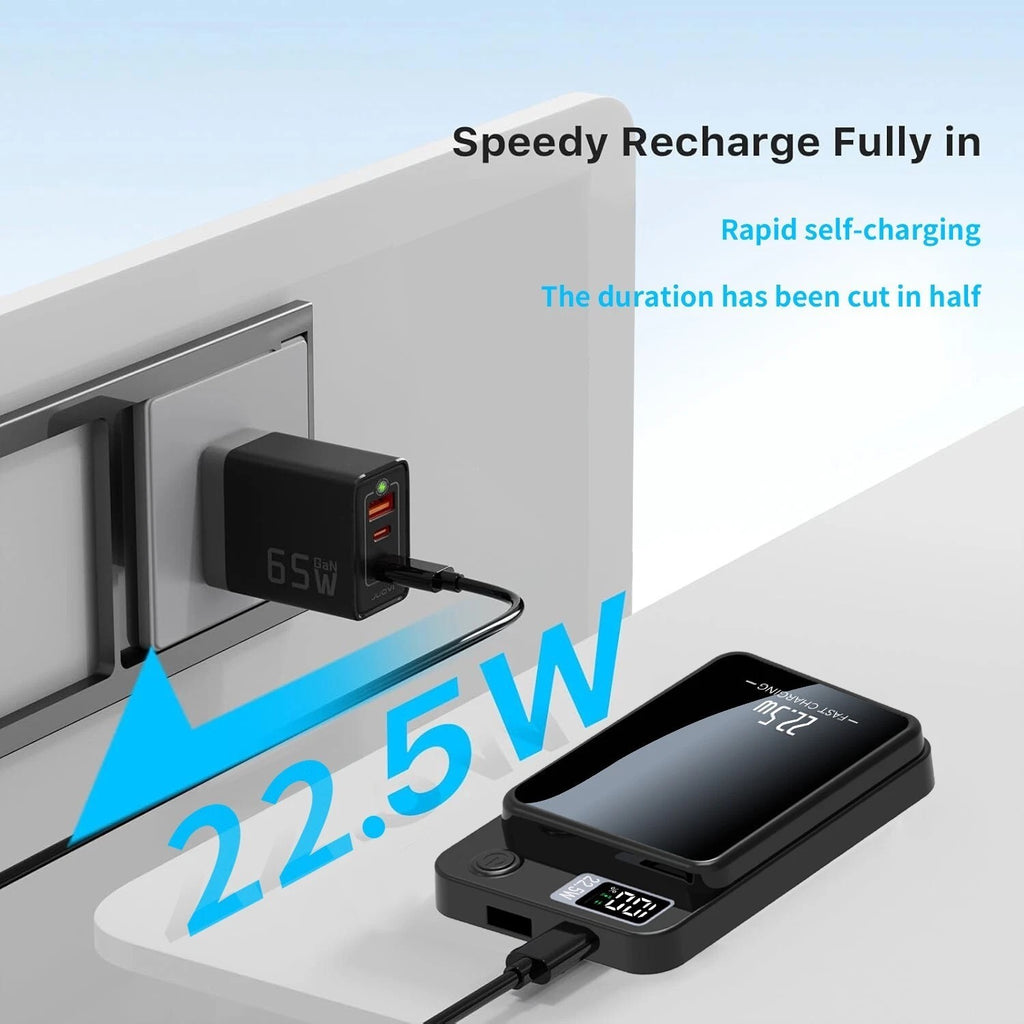 Magsafe Power Bank Portable Charger 10000Mah Magnetic Battery Pack for Iphone UK